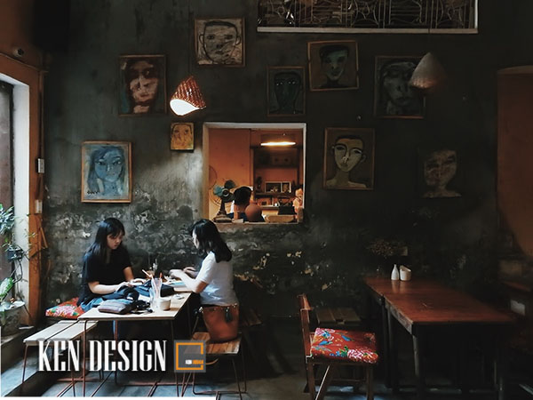 thiết kế quán cafe nhỏ đẹp